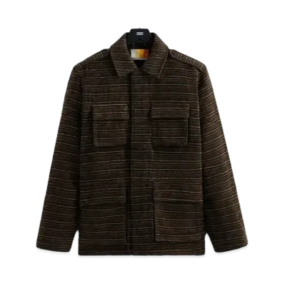 Kith Striped Chenille Duane Field Jacket "Ink"