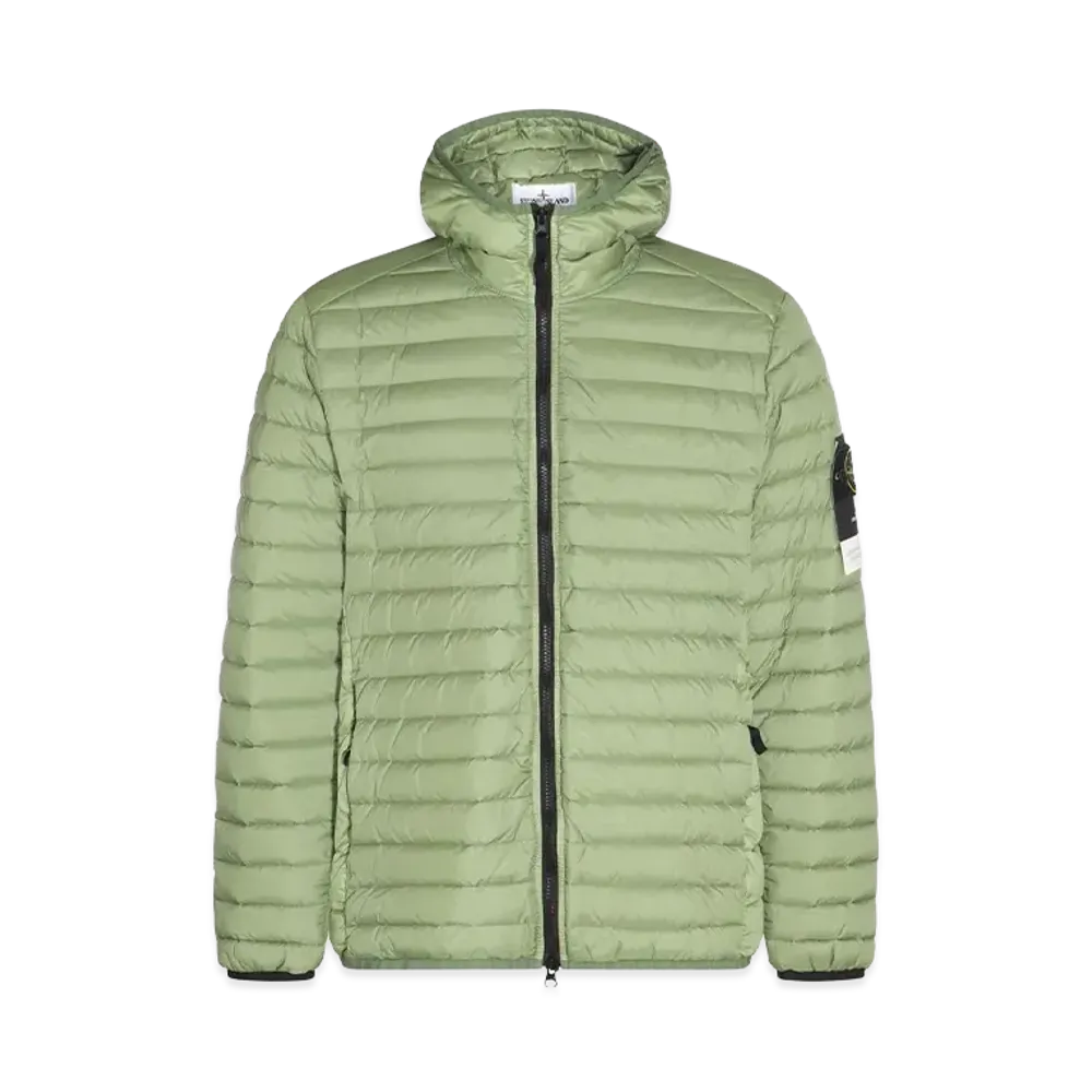 Stone Island Lightweight Hooded Down Jacket "Green"