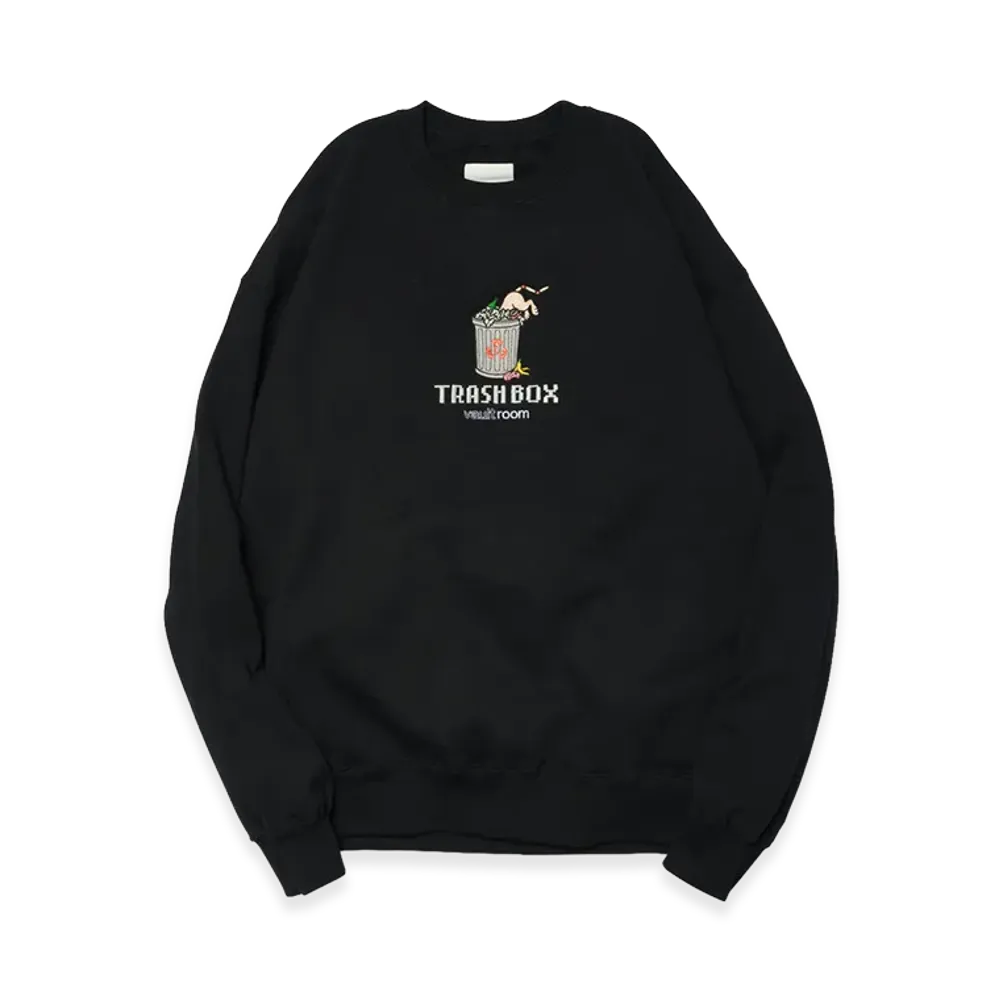 VAULTROOM Trash Box Crewneck "Black"