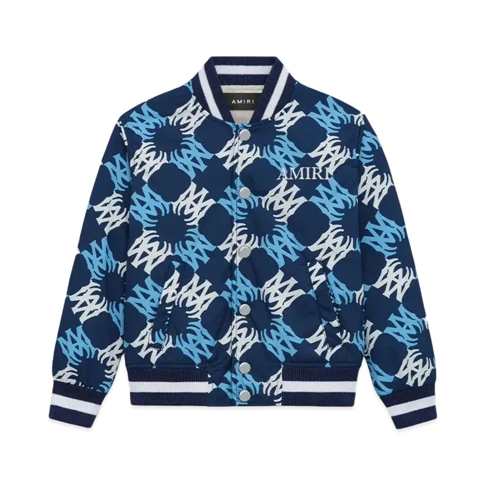 AMIRI Kids' Ma Quad Bomber "Midnight Blue"
