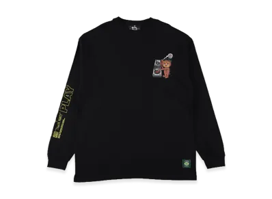 WIND AND SEA x Parappa The Rapper PJ Berri L/S Tee "Black"