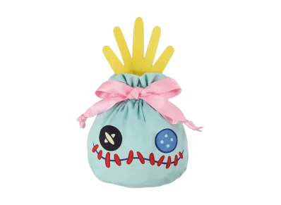 BANDAI "Ichiban Kuji" -Stitch Every day with you!- F Prize Scrump Face Drawstring Bag