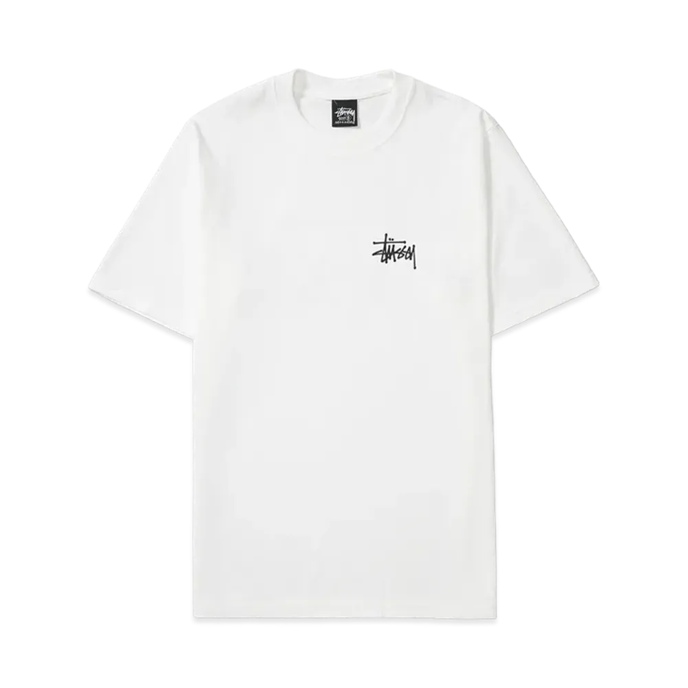 Stussy Basic Stussy Tee "White"