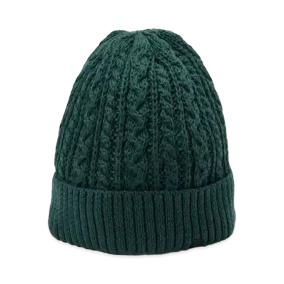 DAIWA PIER39 Tech Cable Watch Cap "Dark Green"