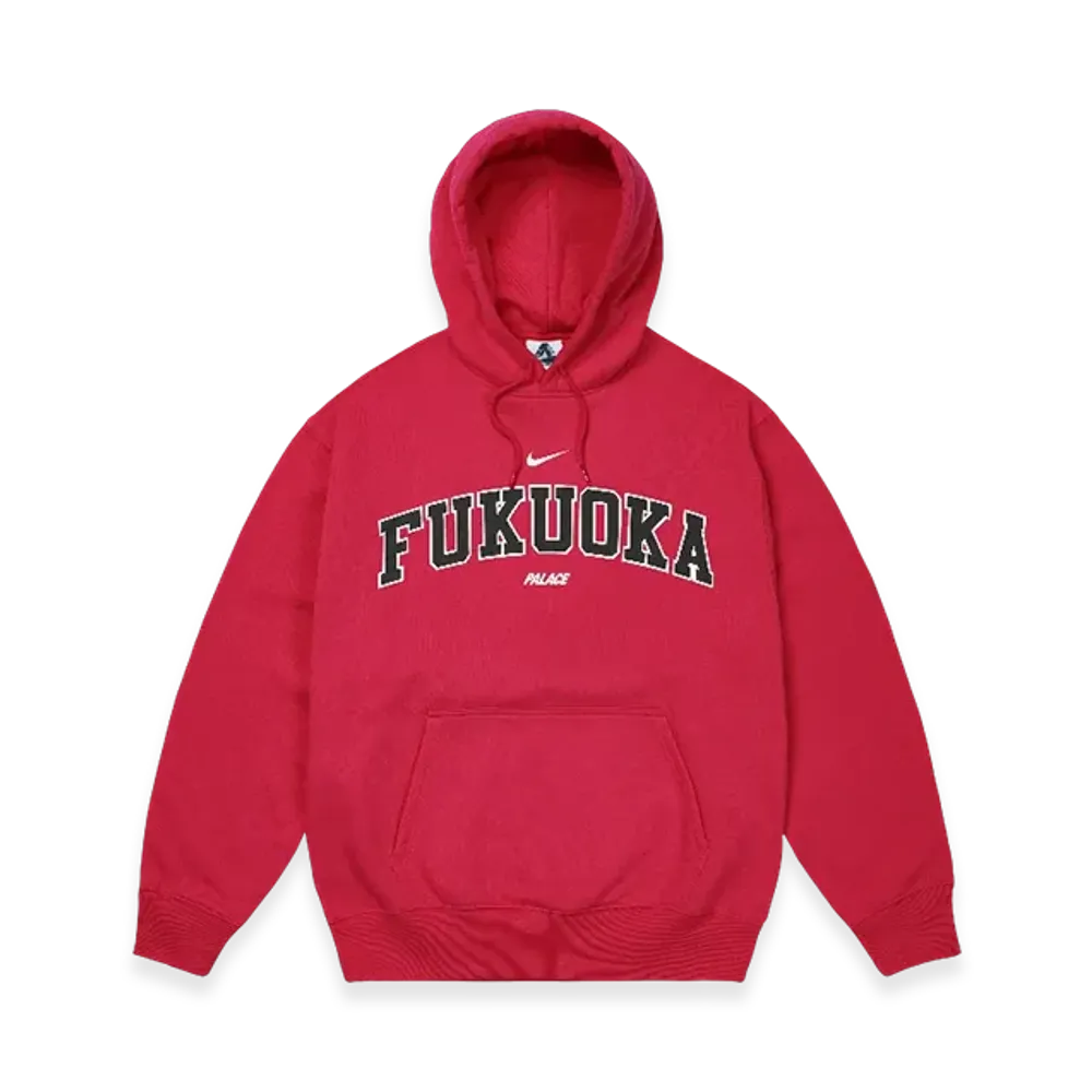 PALACE x Nike Shop Hood Fukuoka "Red"
