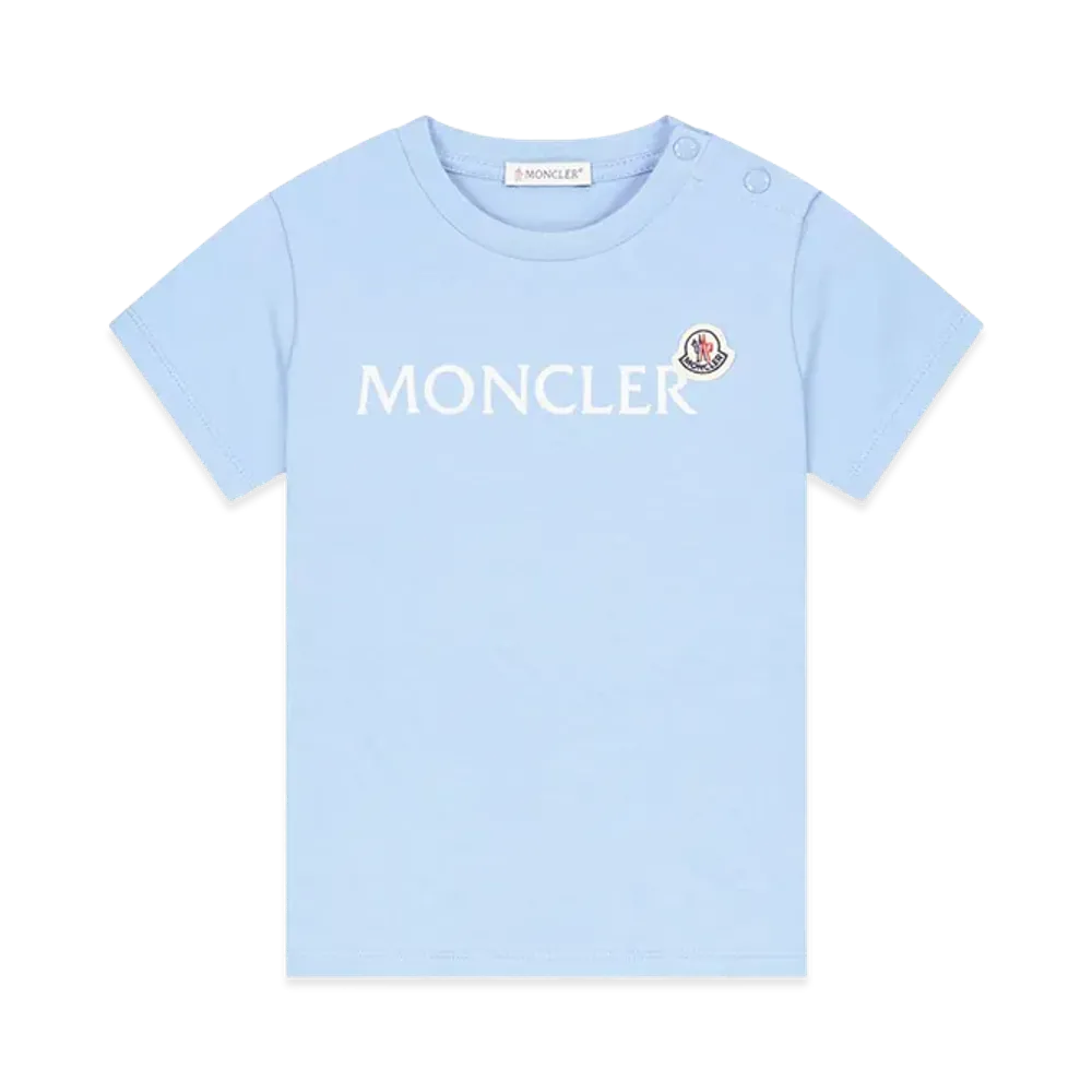 MONCLER Kids T-Shirts "Light Blue"