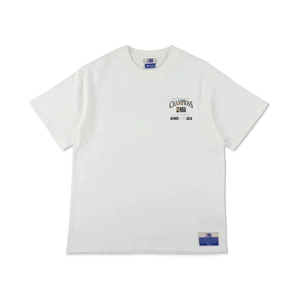 WIND AND SEA x NBA CHAMPIONS Champion Tee(West) "White"