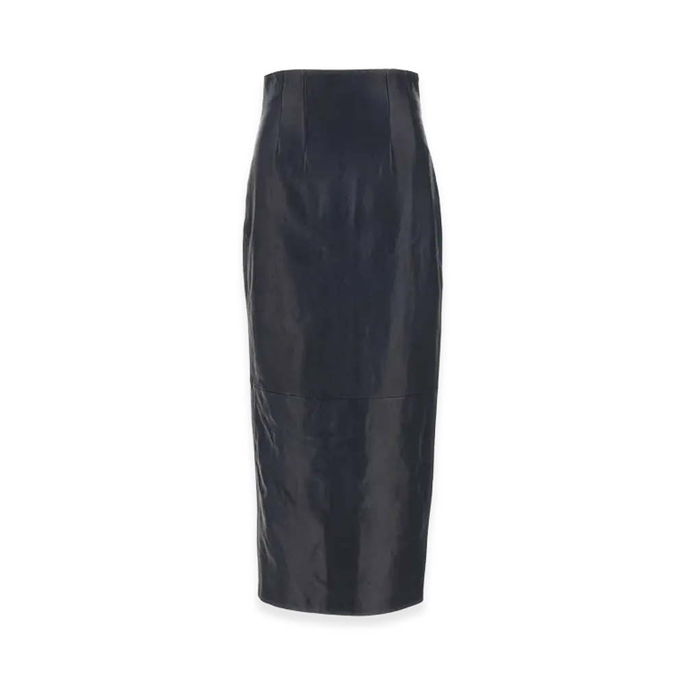 KHAITE Women's 'Loxley' Skirt "Blue"