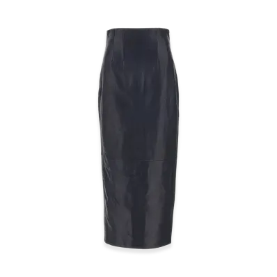 KHAITE Women's 'Loxley' Skirt "Blue"