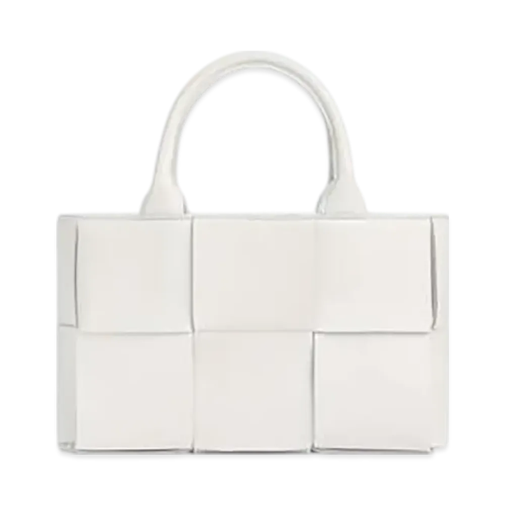 Bottega Veneta Mini Arco Tote "White"