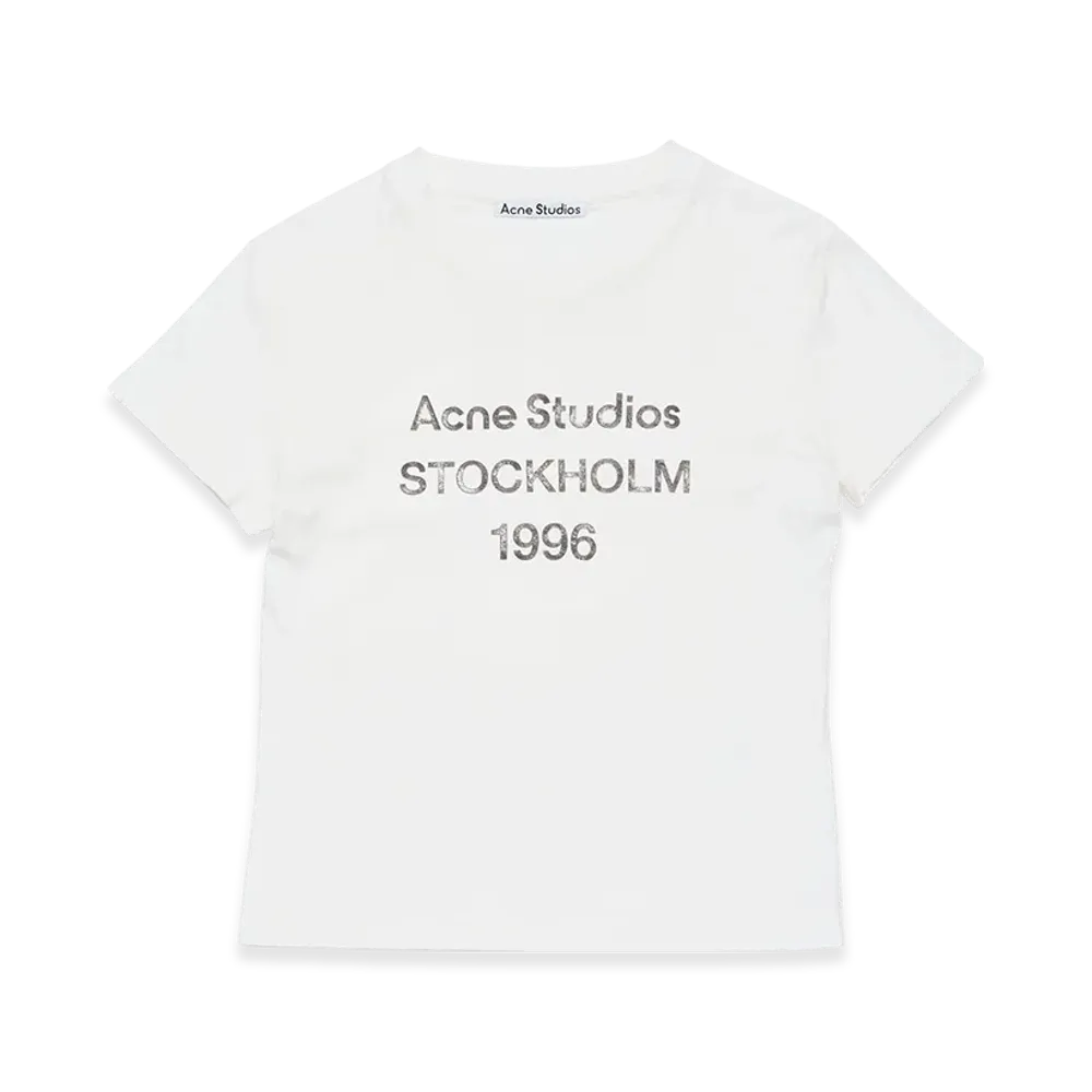 Acne Studios Logo T-Shirt "Off White"