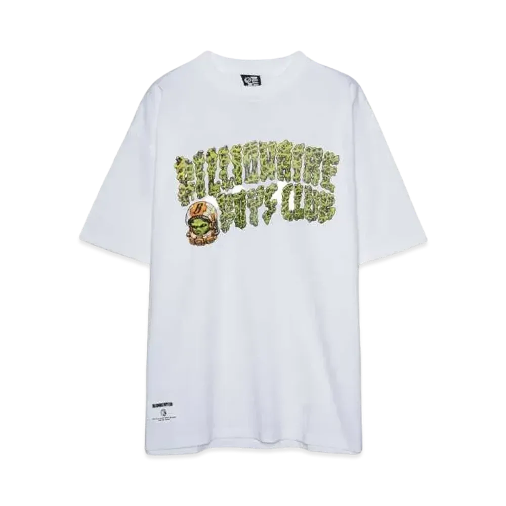 BILLIONAIRE BOYS CLUB COTTON T-SHIRT ARCH LOGO BY W "WHITE"