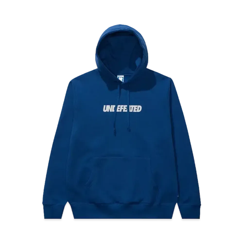 UNDEFEATED Logo Hoodie "Blue"
