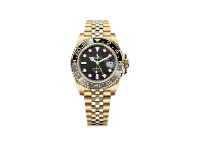 ROLEX GMT Master II Oyster 40mm "Black/Yellow Gold" 126718GRNR