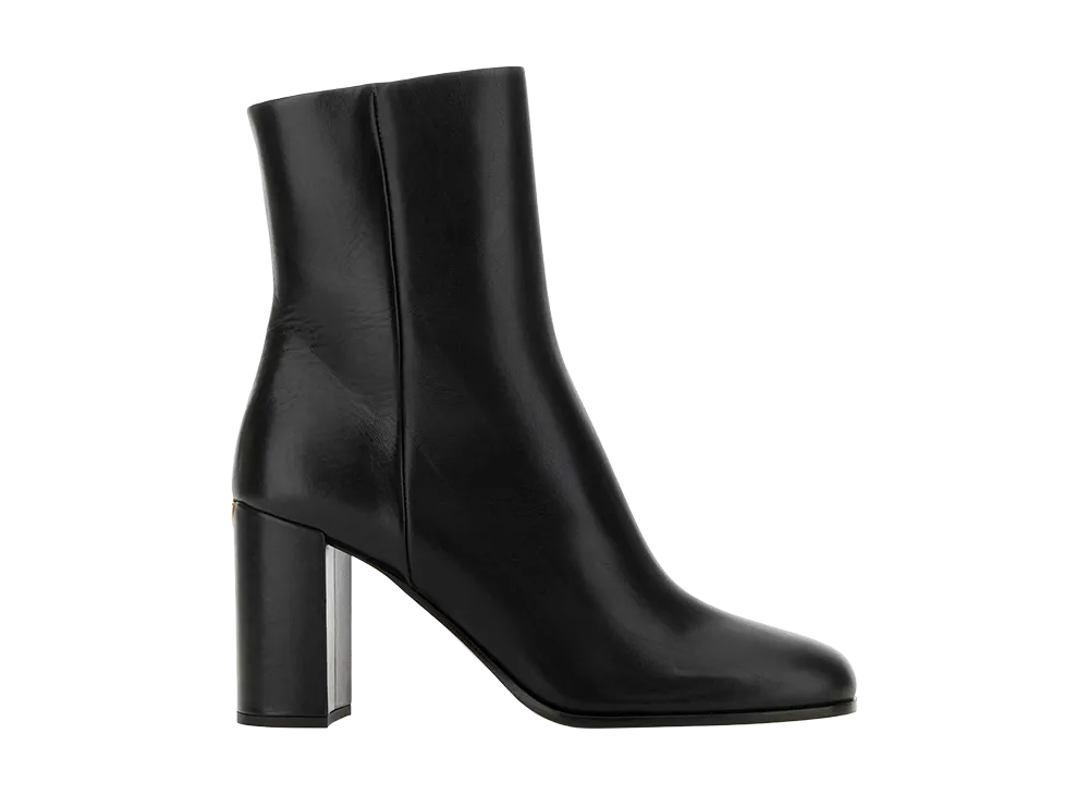 PRADA Women's Leather Ankle Boots "Black"