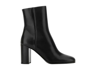 PRADA Women's Leather Ankle Boots "Black"