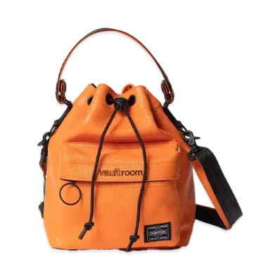 VAULTROOM x PORTER Leather Gaming Bag "Orange"