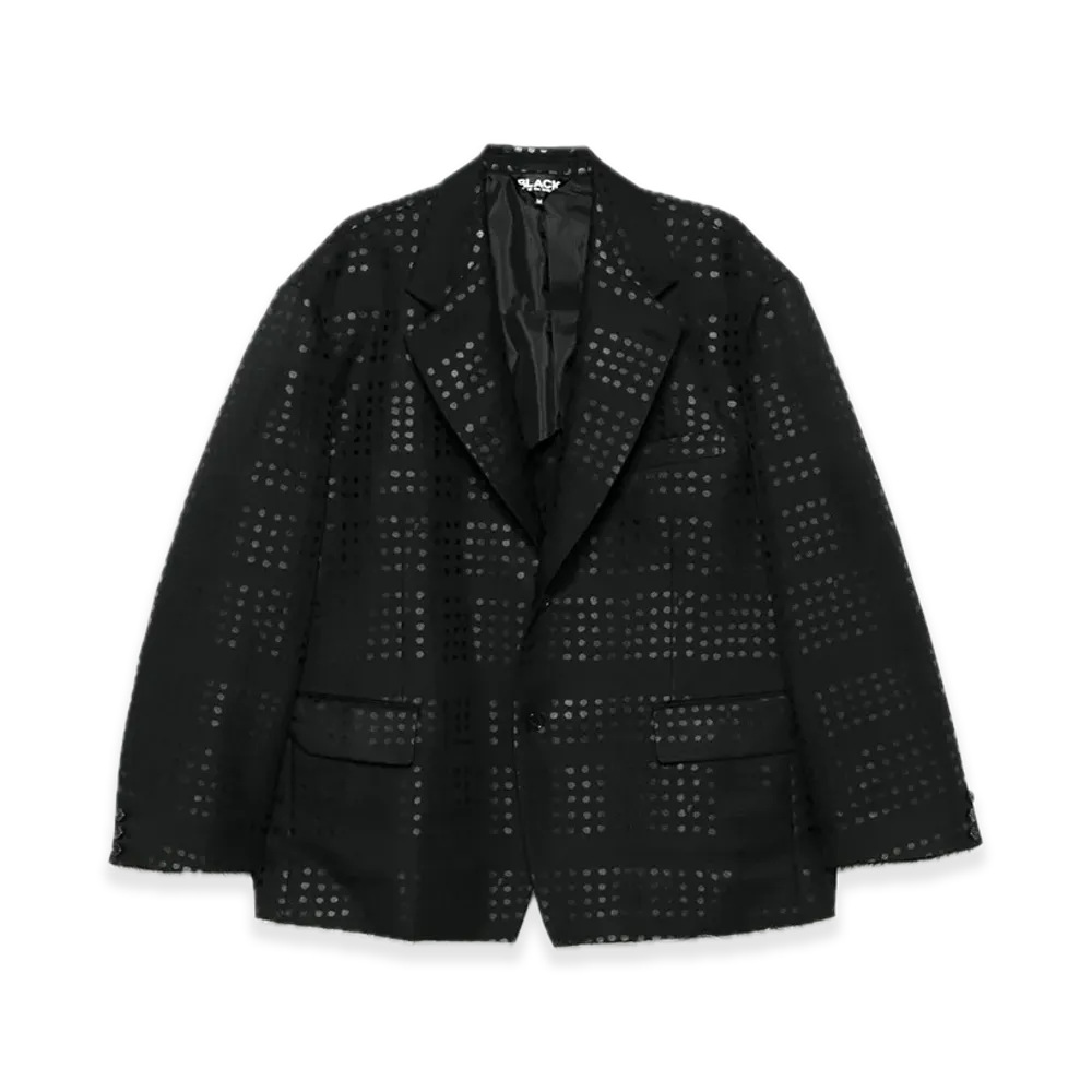 BLACK COMME des GARCONS Polka Dot Jacket "Black"