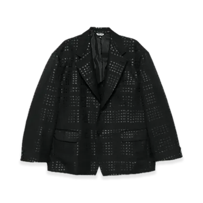 BLACK COMME des GARCONS Polka Dot Jacket "Black"