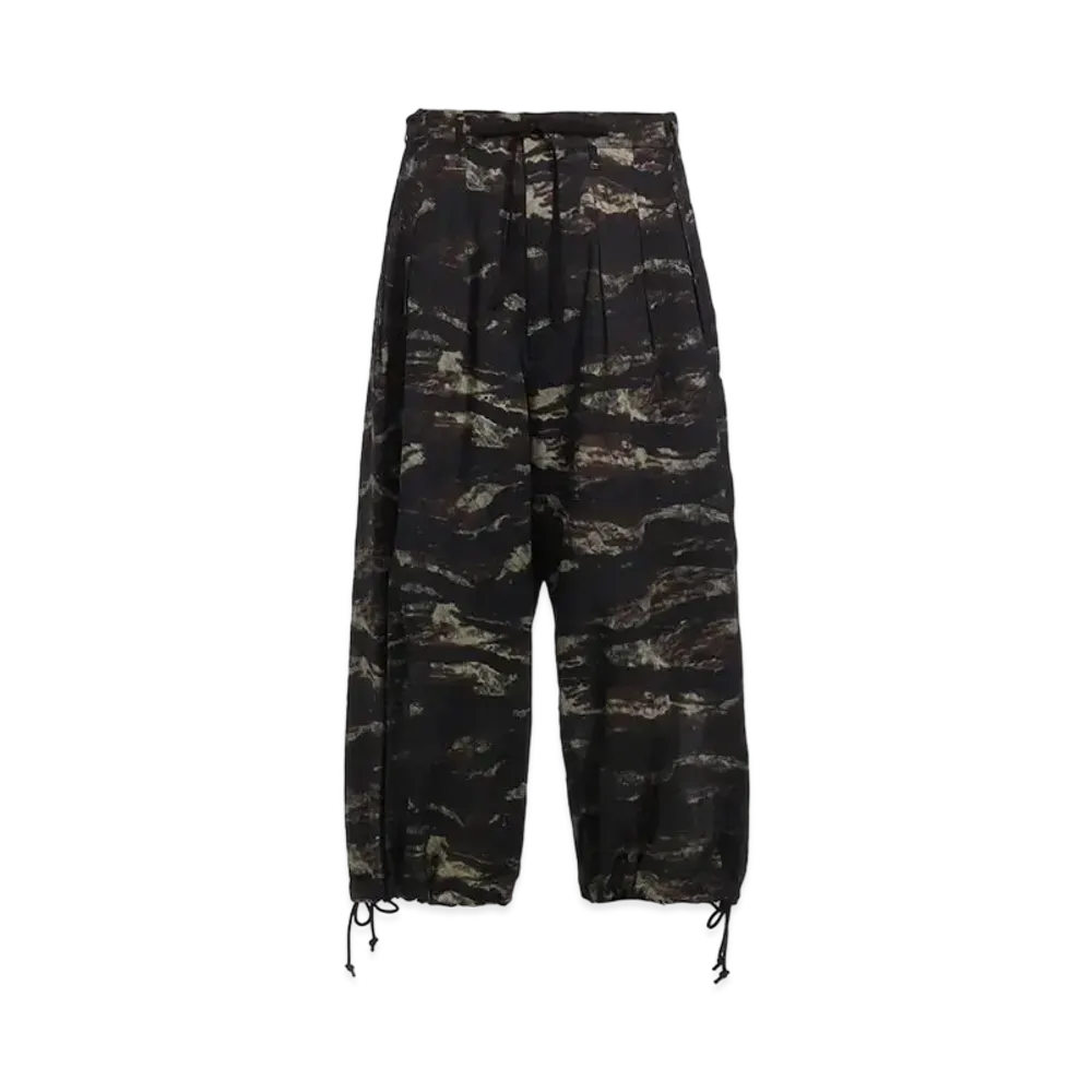 Ground Y Viyella Zebra Balloon Pants "Khaki"