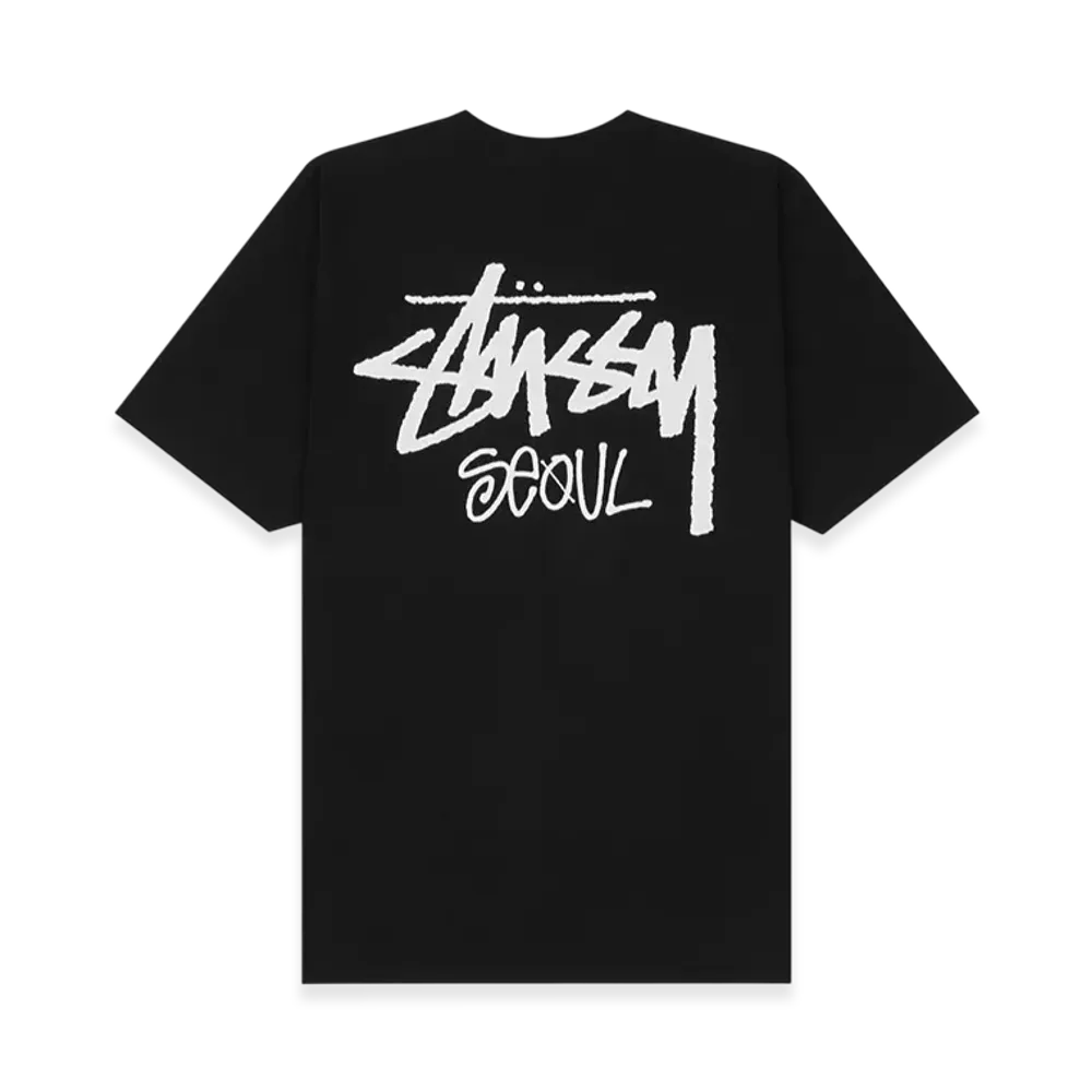 Stussy Stock Seoul Tee "Black"