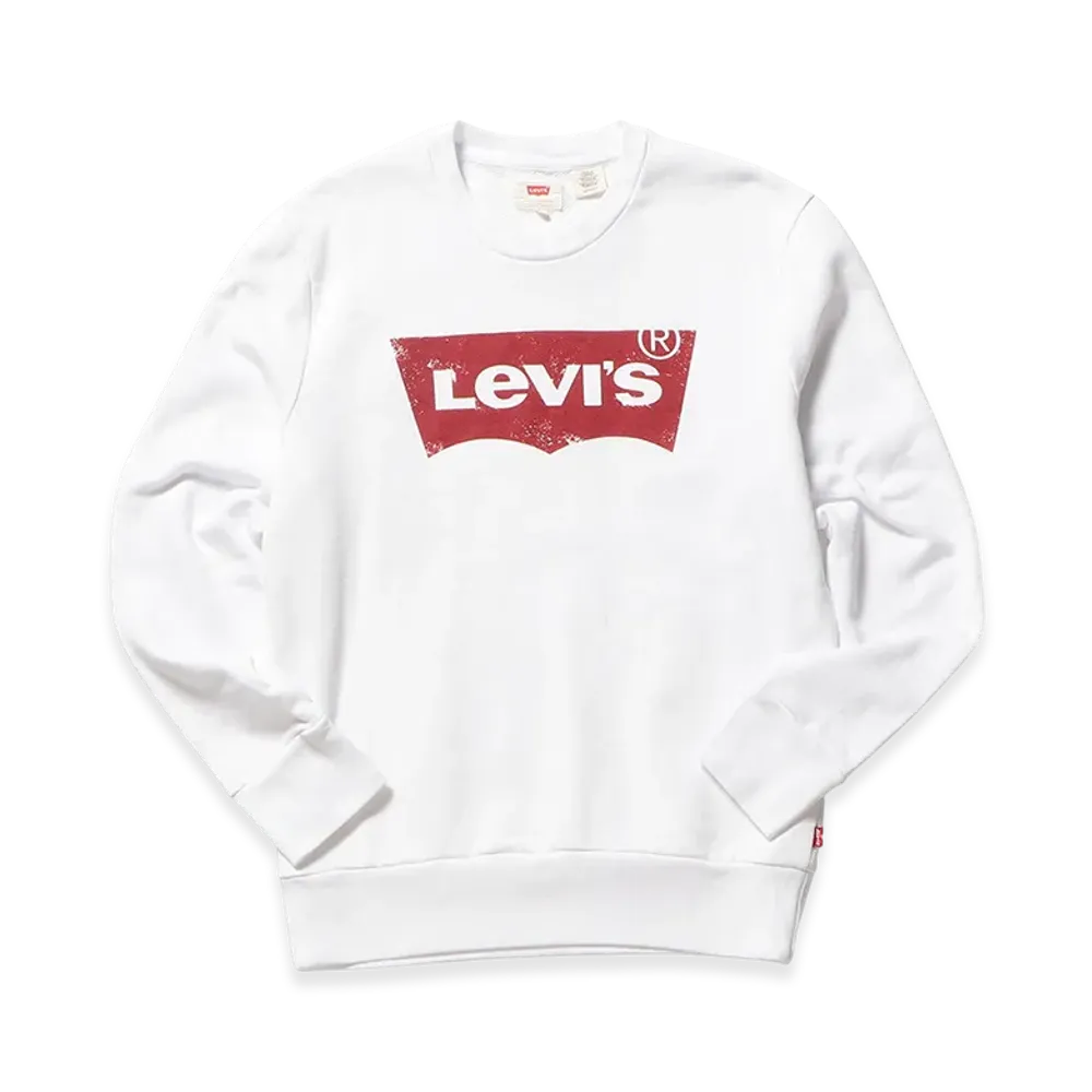 Levi's Bat Wing Logo Sweatshirt "White"