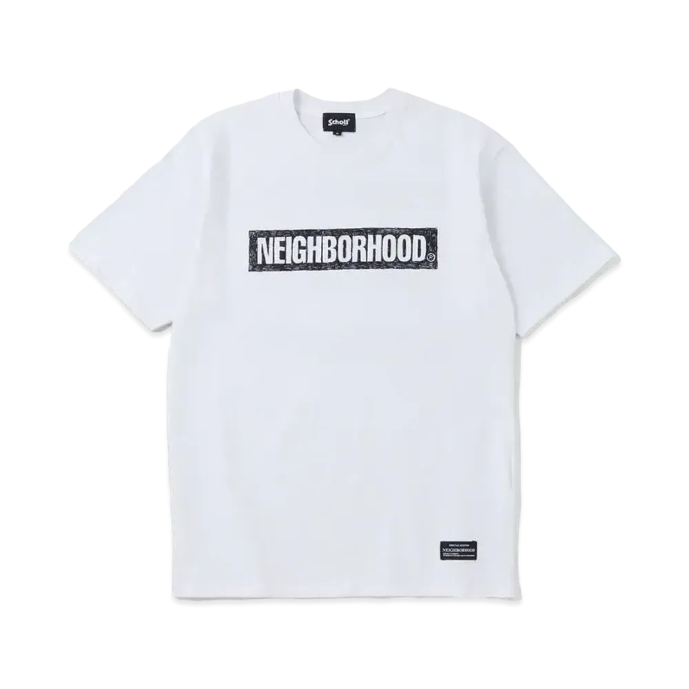 NEIGHBORHOOD x Schott x Kostas Tee SS "White"