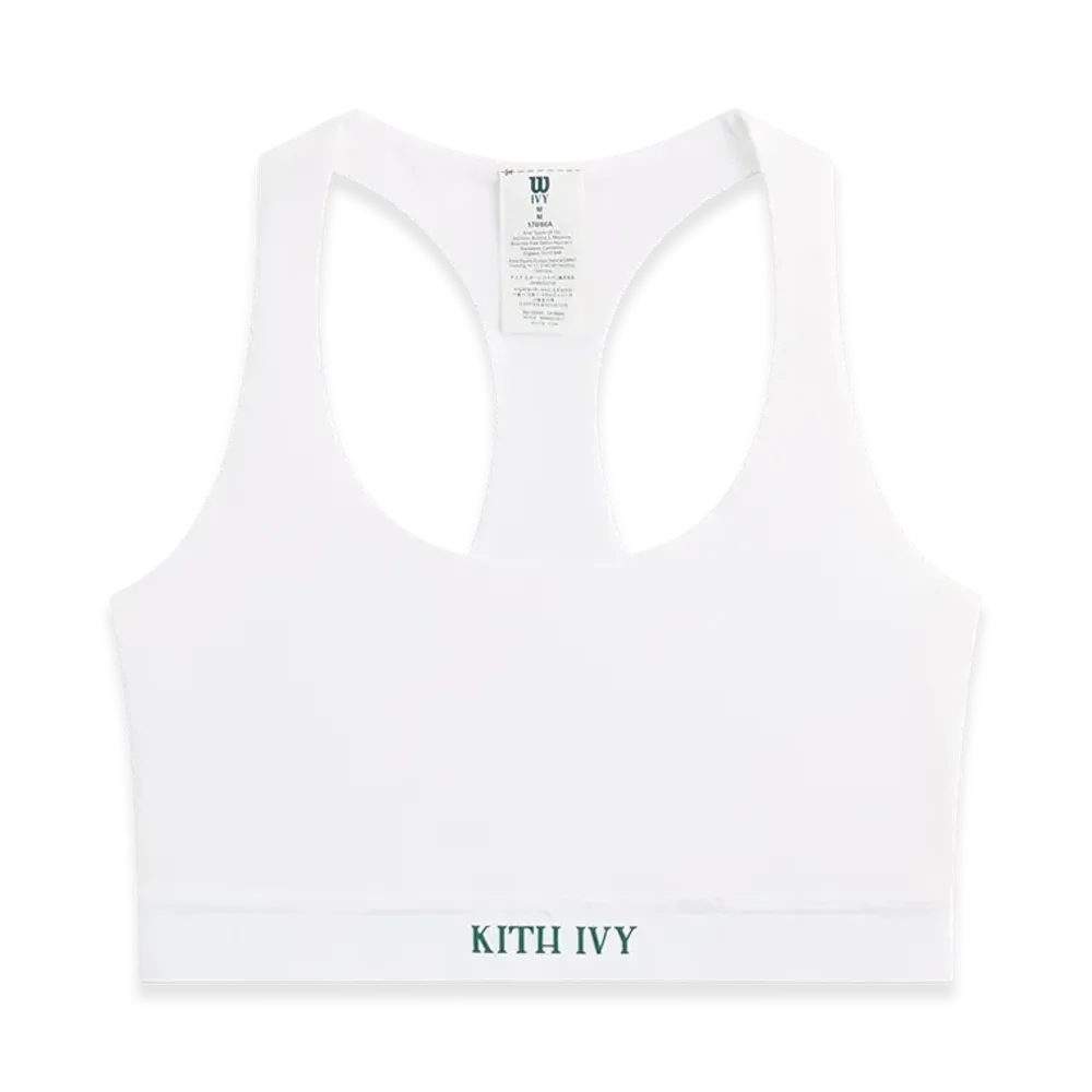 Kith Ivy For Wilson Women's Doubles Racerback Bra "White"