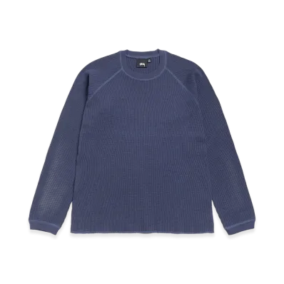 Stussy Extra Tough Raglan Thermal "Navy"
