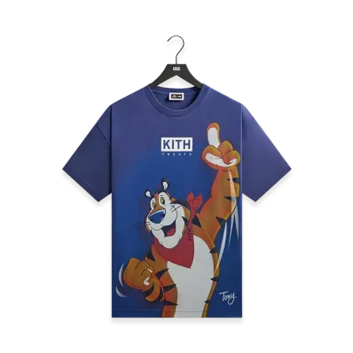 Kith Treats x Kellogg's Frosted Flakes Cereal & Tony the Tiger Vintage Tee "Current"