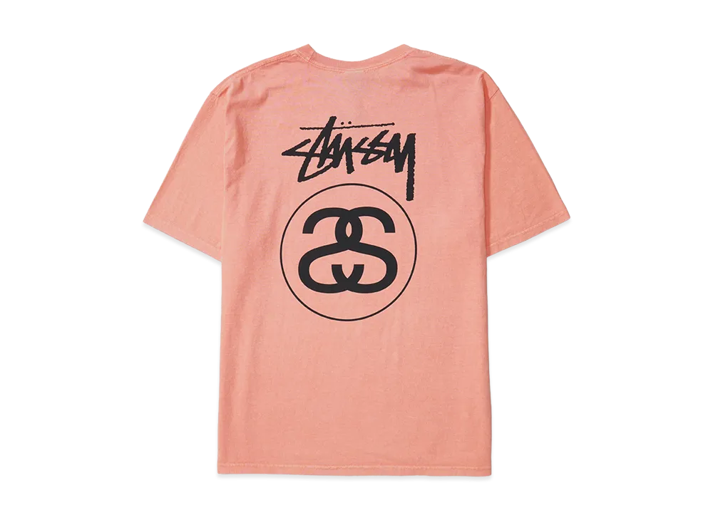Stussy Stock Link Tee Pigment Dyed "Sherbert"