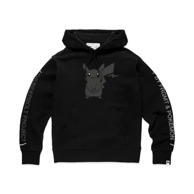 FRAGMENT x POKEMON THUNDERBOLT PROJECT PIKACHU HOODIE "Black"