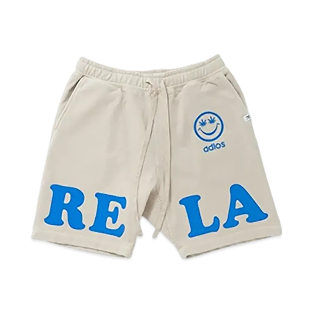 Perfect ribs x A Love Movement "Relax" Basic Sweat Short Pants "Ivory"