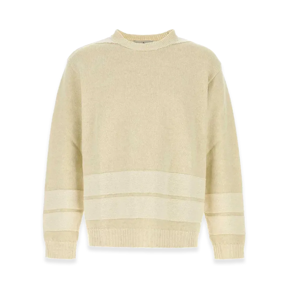 Stone Island Cotton Crewneck Sweater "Beige"