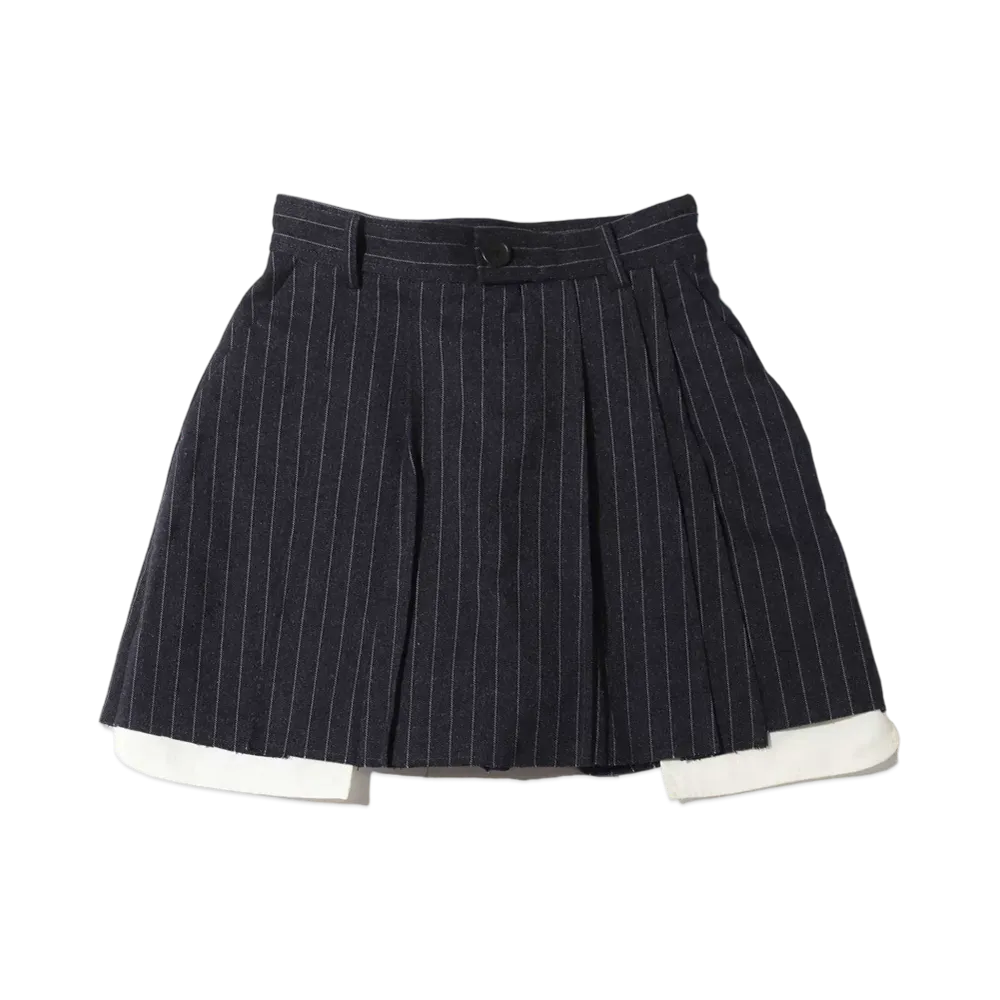 atmos pink Trench Culottes "Stripe"
