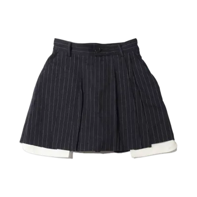 atmos pink Trench Culottes "Stripe"