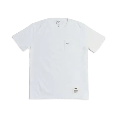 Noah Not Dead Yet! Pocket Tee "White"