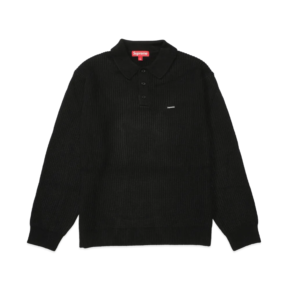 Supreme Small Box Sweater Polo (26FW) "Black"