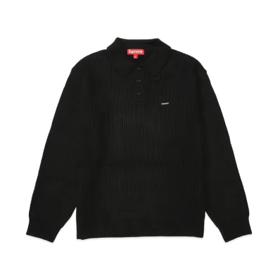 Supreme Small Box Sweater Polo (26FW) "Black"
