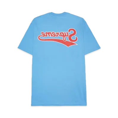 Supreme Backwards Tee "Bright Blue"