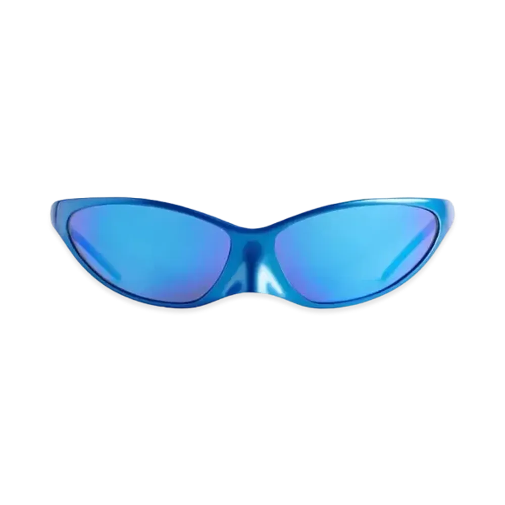 BALENCIAGA 4G Cat Sunglasses "Blue"