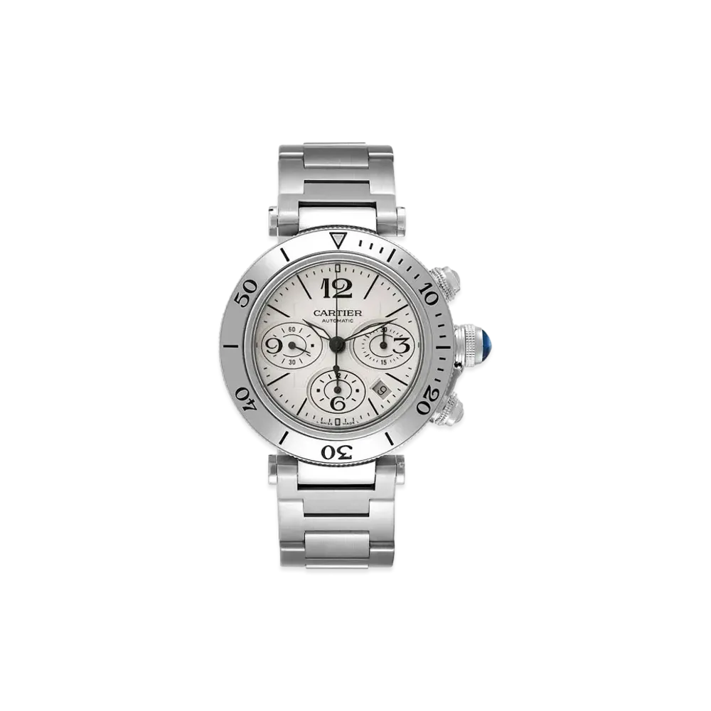 Cartier Pasha Seatimer Chronograph SS