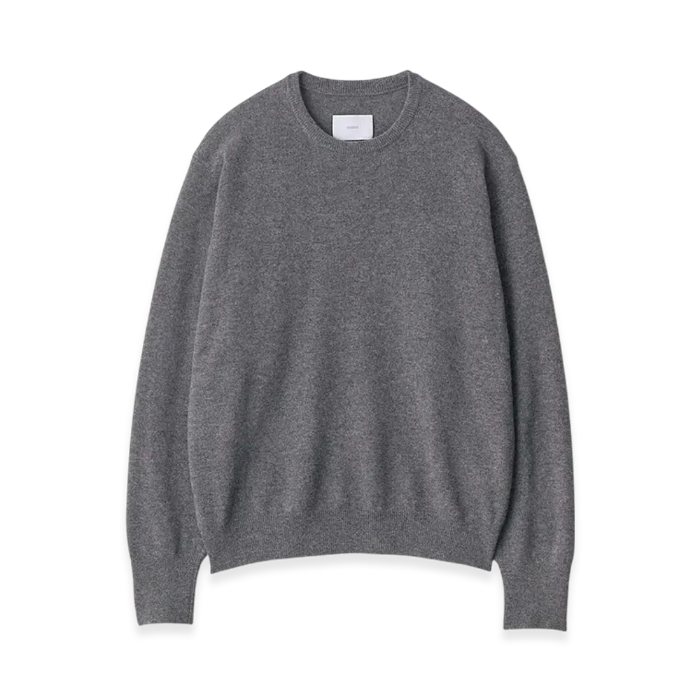 ssstein Extra Fine Wool Knit Crew Neck LS "Grey"