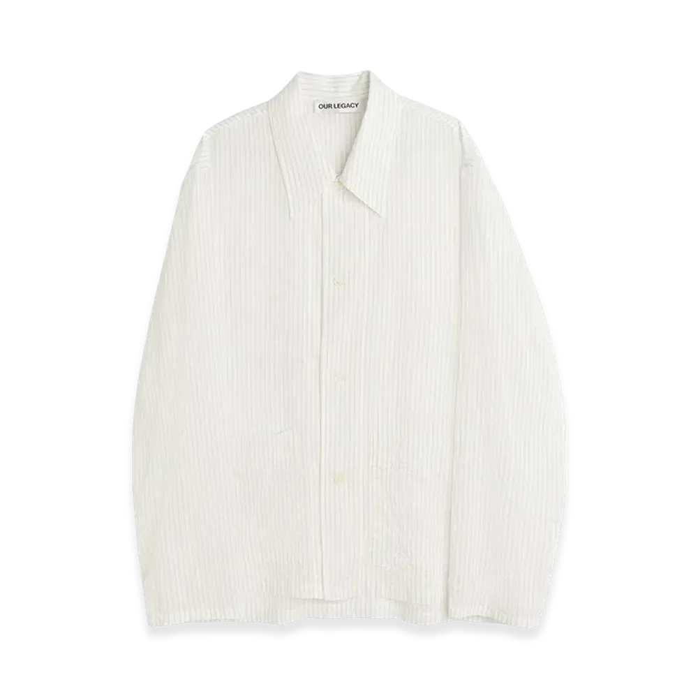 OUR LEGACY Haven Jacket "Baws Stripe Holiday Viscose"