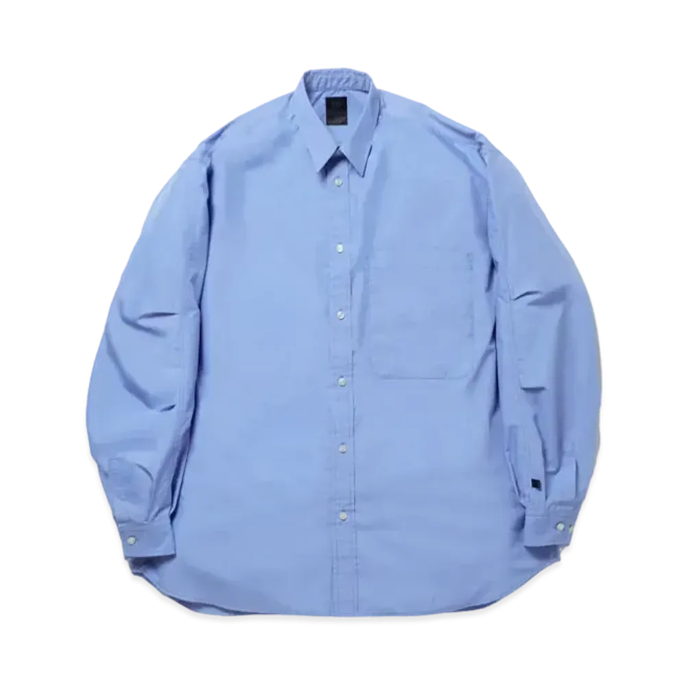 DAIWA PIER39 Tech Regular Collar Shirts L/S "Sax"