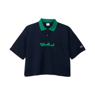 Champion Women's Polo Shirt 25SS "Dark Navy"