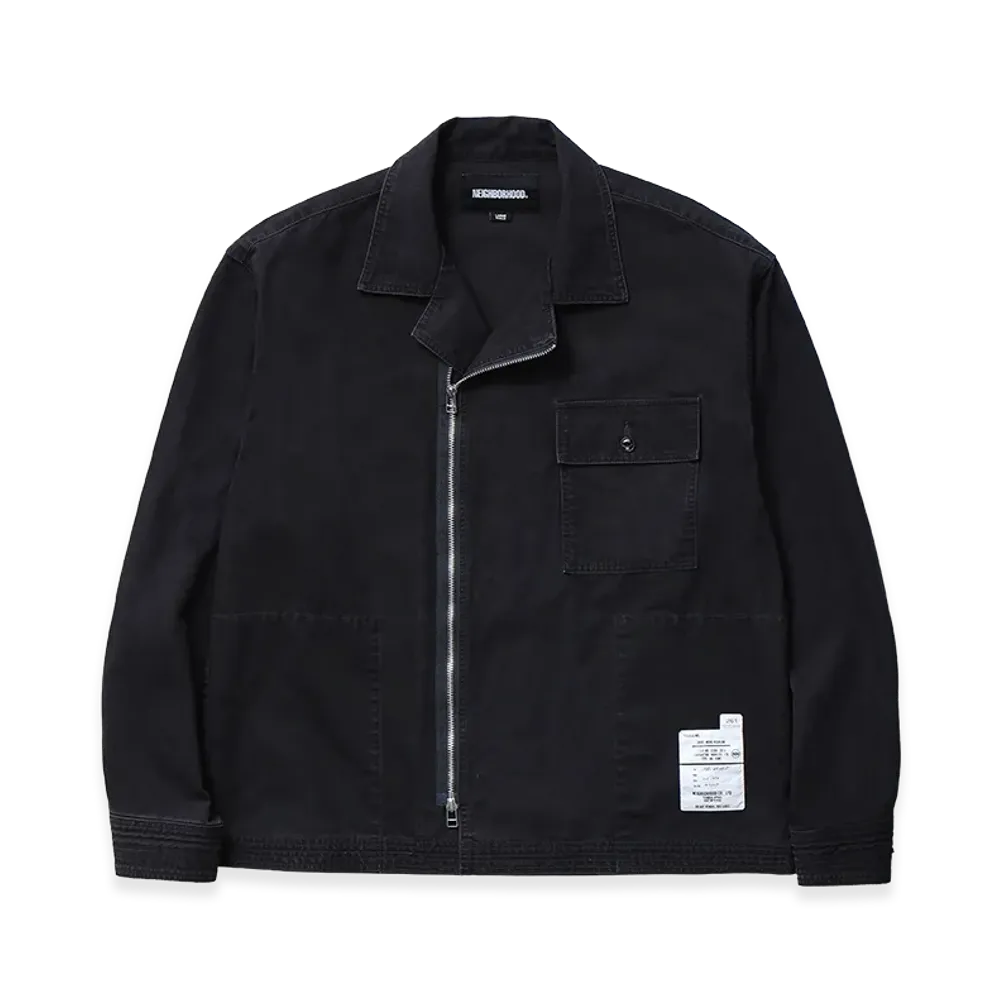 NEIGHBORHOOD Zip Field Shirt LS "Black"