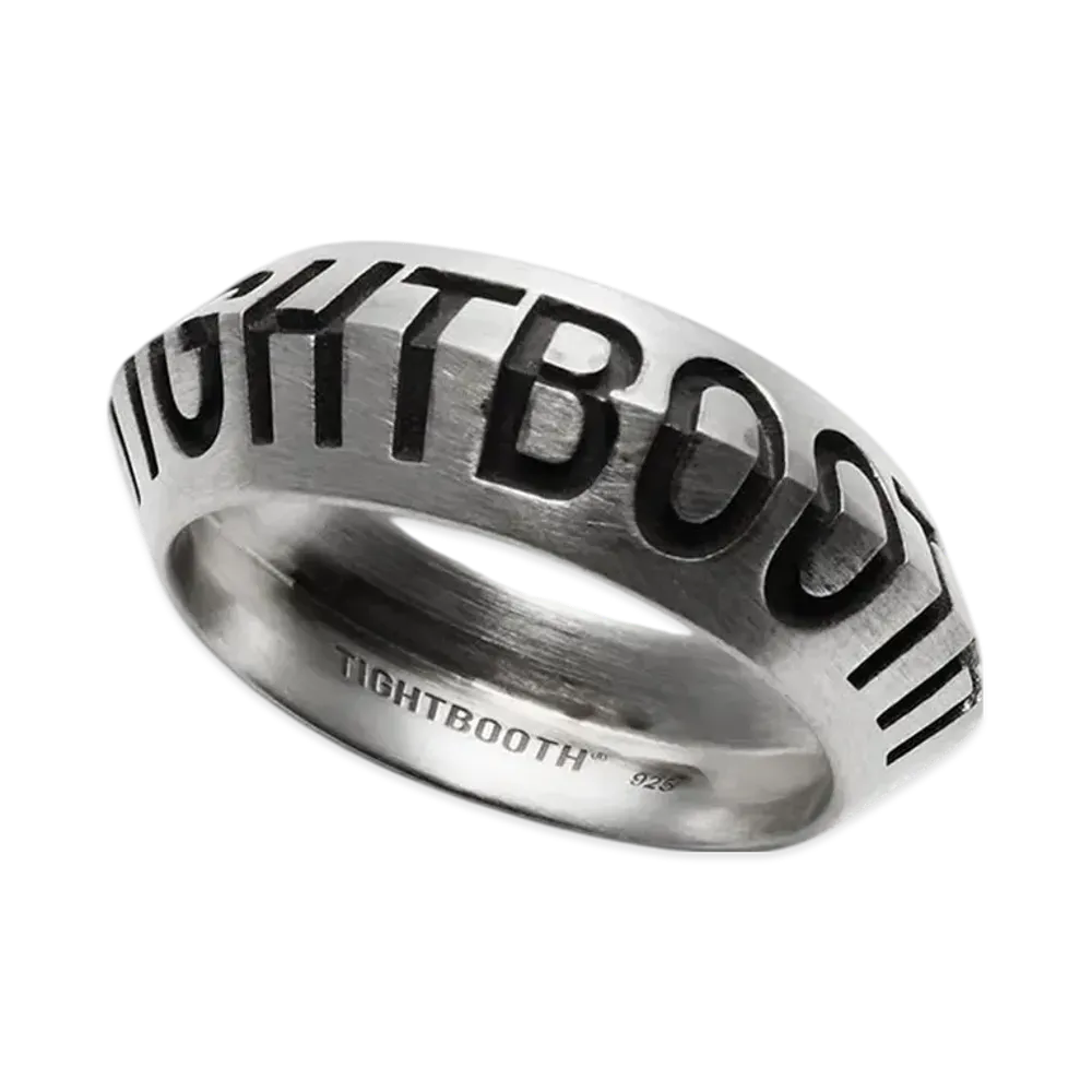 TIGHTBOOTH Angle Iron Ring "Silver"