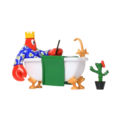 POP MART PHILIP COLBERT Leisure Time Lobster Bath Tub