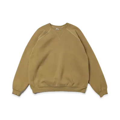 A.PRESSE Vintage Double V Sweatshirt "Gold"